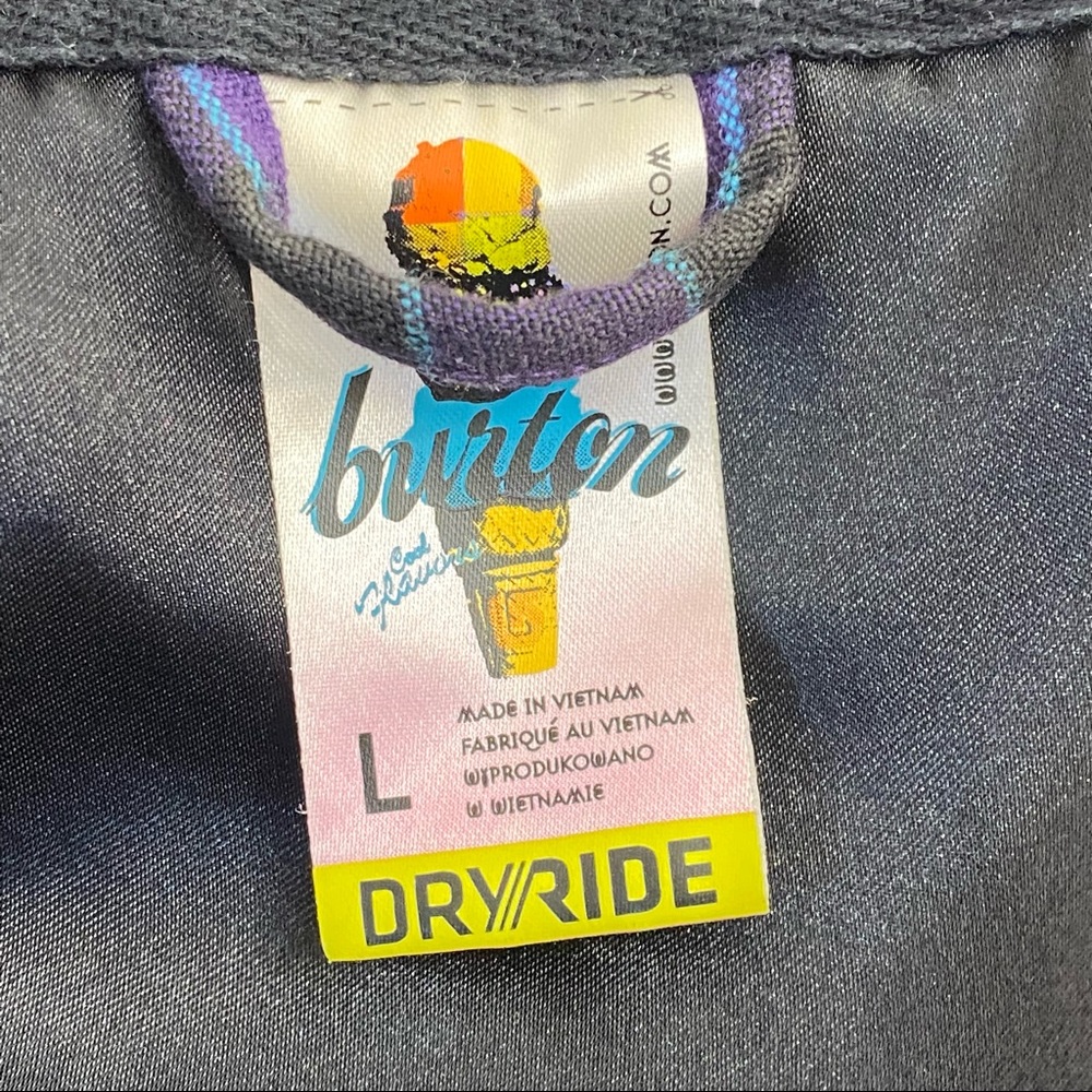 Burton Ho Chi Minh Purple Plaid Dry Ride Hooded Vest Large NWOT - Picture 5 of 16
